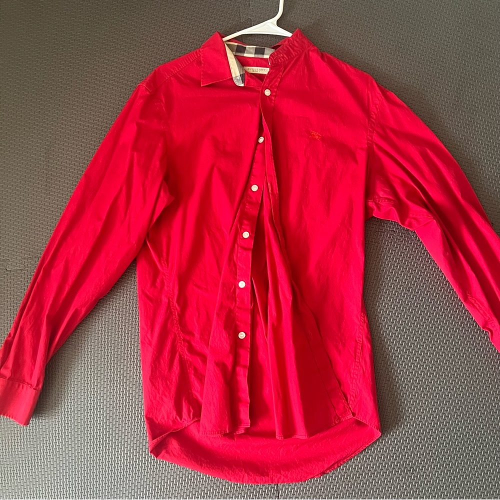 Man BURBERRY button down shirt SIZE M